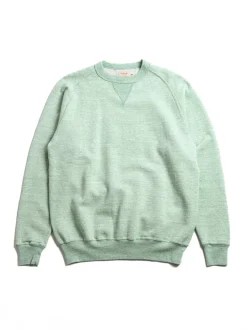 ANAHOLA CN SWEATSHIRT GREEN MARLE | Sunray Sportswear Online