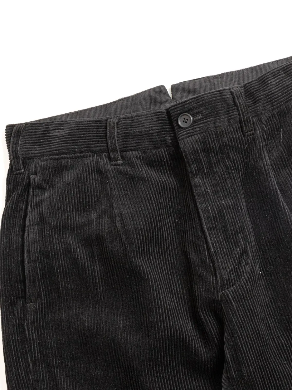 ANDOVER PANT BLACK COTTON 8W CORDUROY | Engineered Garments Online