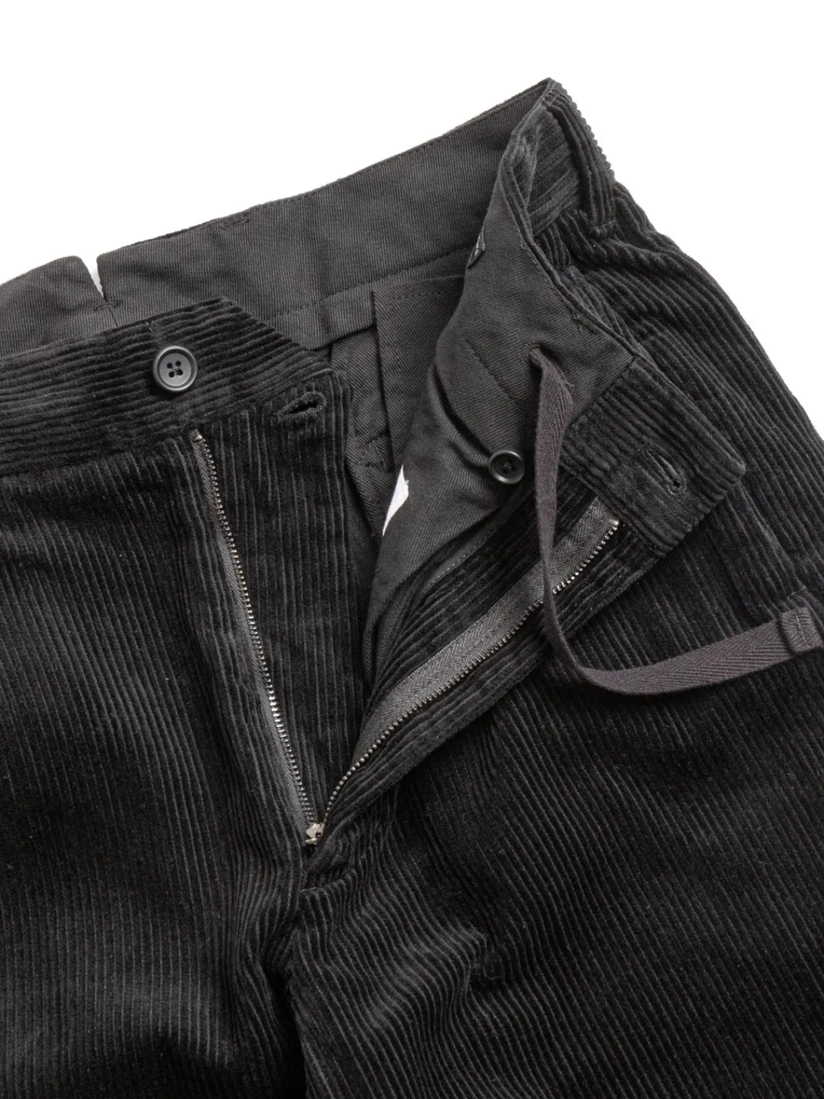 ANDOVER PANT BLACK COTTON 8W CORDUROY | Engineered Garments Online