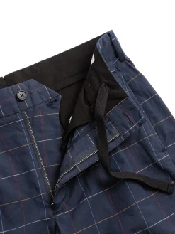 ANDOVER PANT NAVY CL WINDOWPANE | Engineered Garments Sale