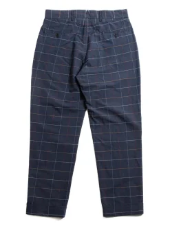 ANDOVER PANT NAVY CL WINDOWPANE | Engineered Garments Sale