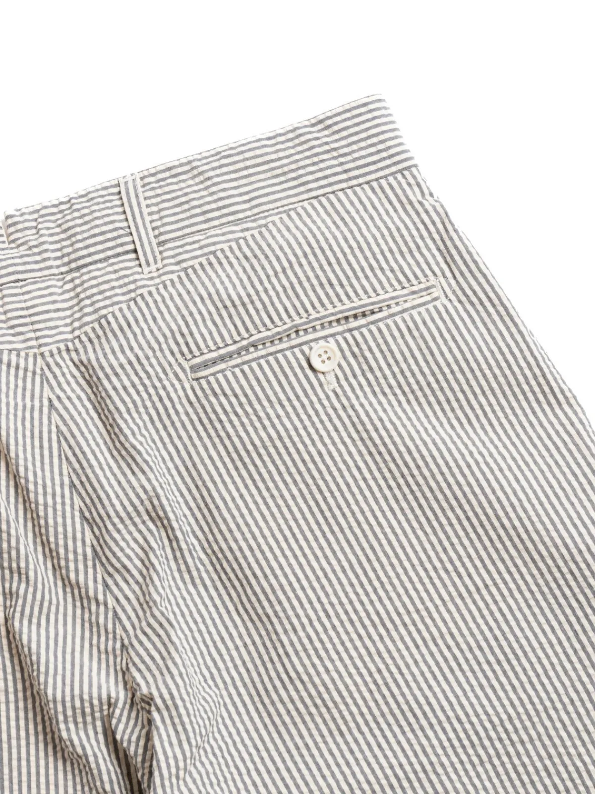 ANDOVER PANT NAVY/NATURAL COTTON SEERSUCKER | Engineered Garments Discount