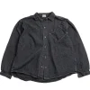 ARGYLE CHEST POCKET SHIRT INDIGO CHAMBRAY COTTON TOTE CLOTH RINSED | Tender Co Hot