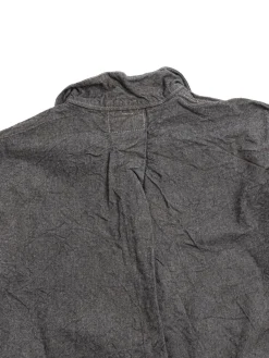 ARGYLE HAND POCKET SHIRT NDIGO COTTON COVERT SADDENED WATTLE DYED | Tender Co Outlet