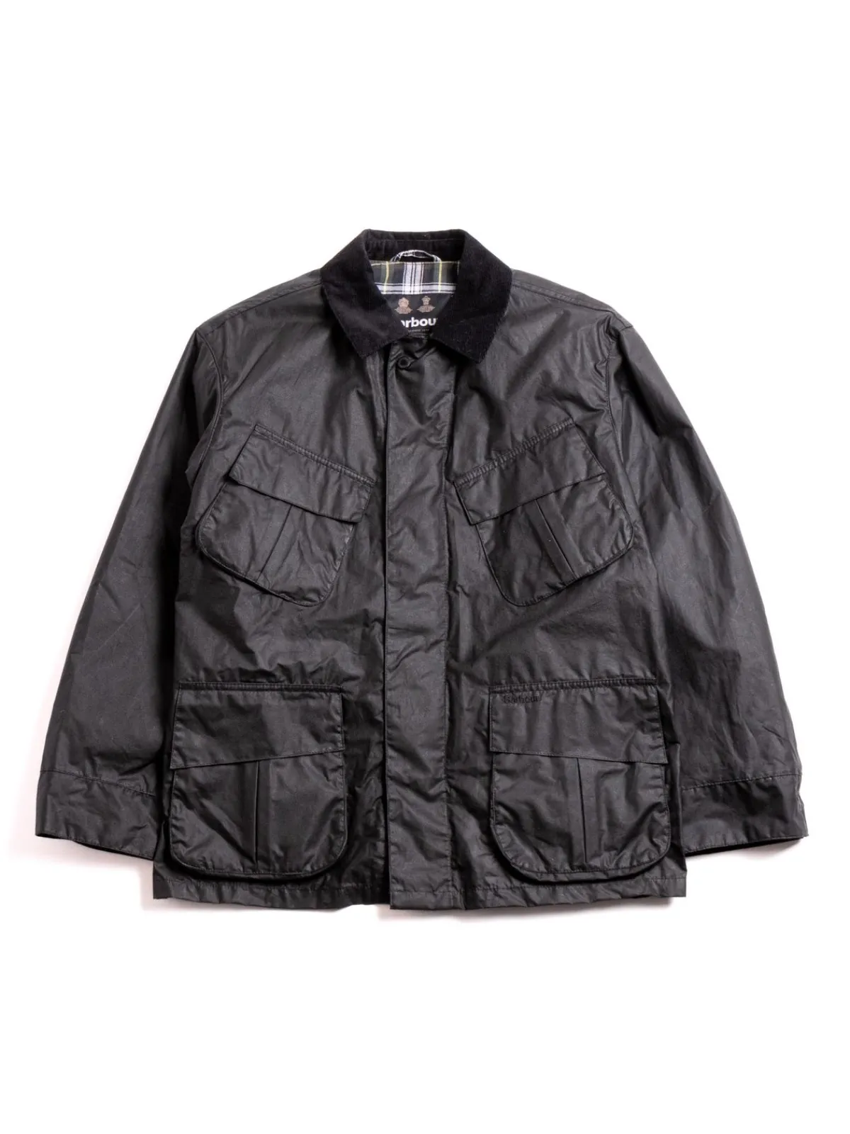 BARBOUR 4 PKT UTILITY BLACK | BARBOUR HERITAGE + Best