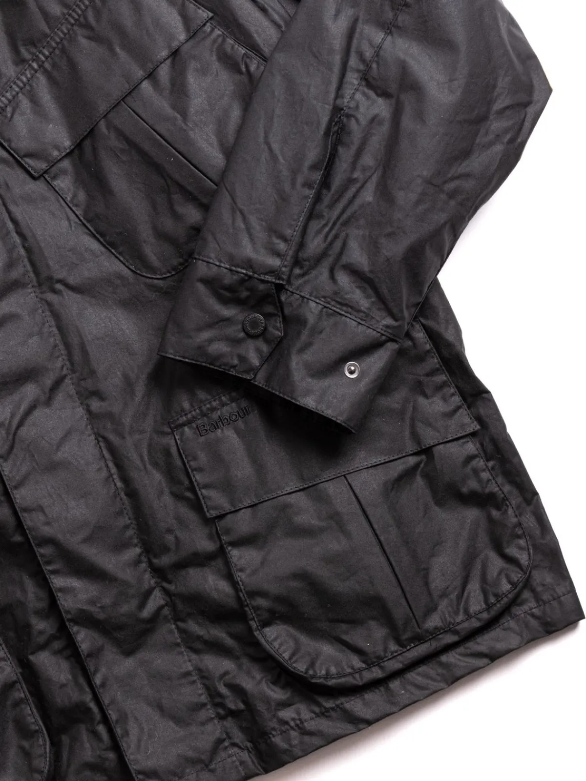 BARBOUR 4 PKT UTILITY BLACK | BARBOUR HERITAGE + Best