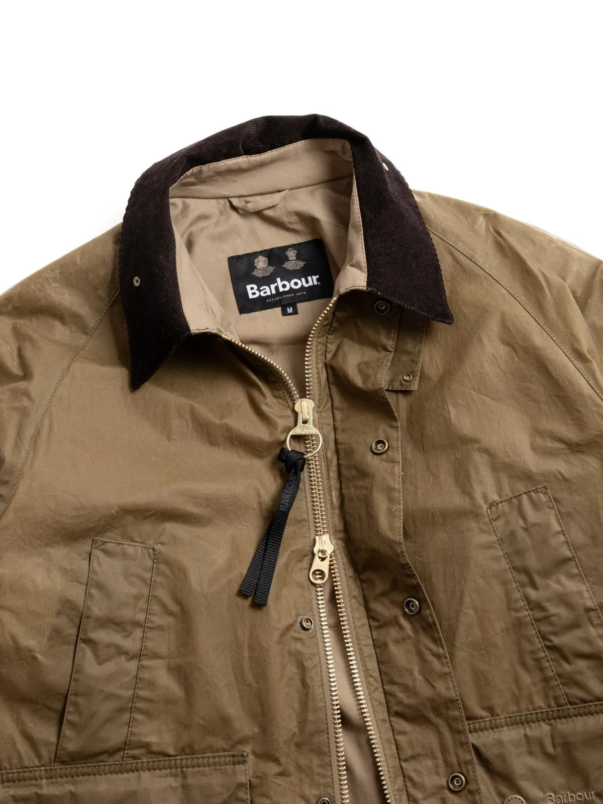 BARBOUR DECK WAX JACKET SAND | BARBOUR HERITAGE + Discount