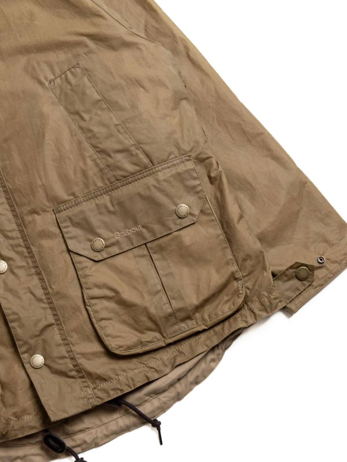 BARBOUR DECK WAX JACKET SAND | BARBOUR HERITAGE + Discount
