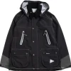 BARBOUR X AND WANDER 3L JACKET BLACK | BARBOUR HERITAGE + Sale