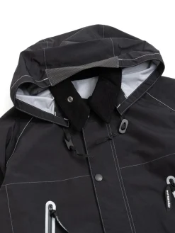 BARBOUR X AND WANDER 3L JACKET BLACK | BARBOUR HERITAGE + Sale