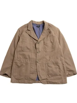 BEDFORD JACKET KHAKI/BLUE PC IRIDESCENT HEAVY TWILL | Engineered Garments Cheap