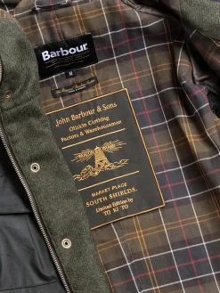 BICYCLE WAX JACKET SAGE | BARBOUR X TO KI TO Discount