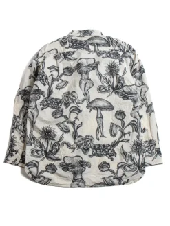 BIG RACCOURCIE SHIRT – CAN CAN PRINT BLACK | CASEY CASEY Flash Sale