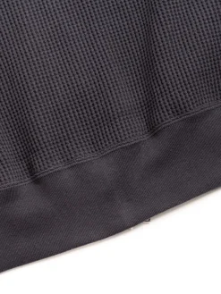 BIG WAFFLE DRIVERS ZIP CARDIGAN INK | *A Vontade Outlet