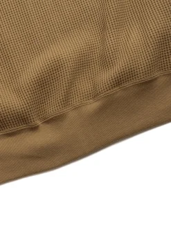 BIG WAFFLE DRIVERS ZIP CARDIGAN COYOTE | *A Vontade Cheap