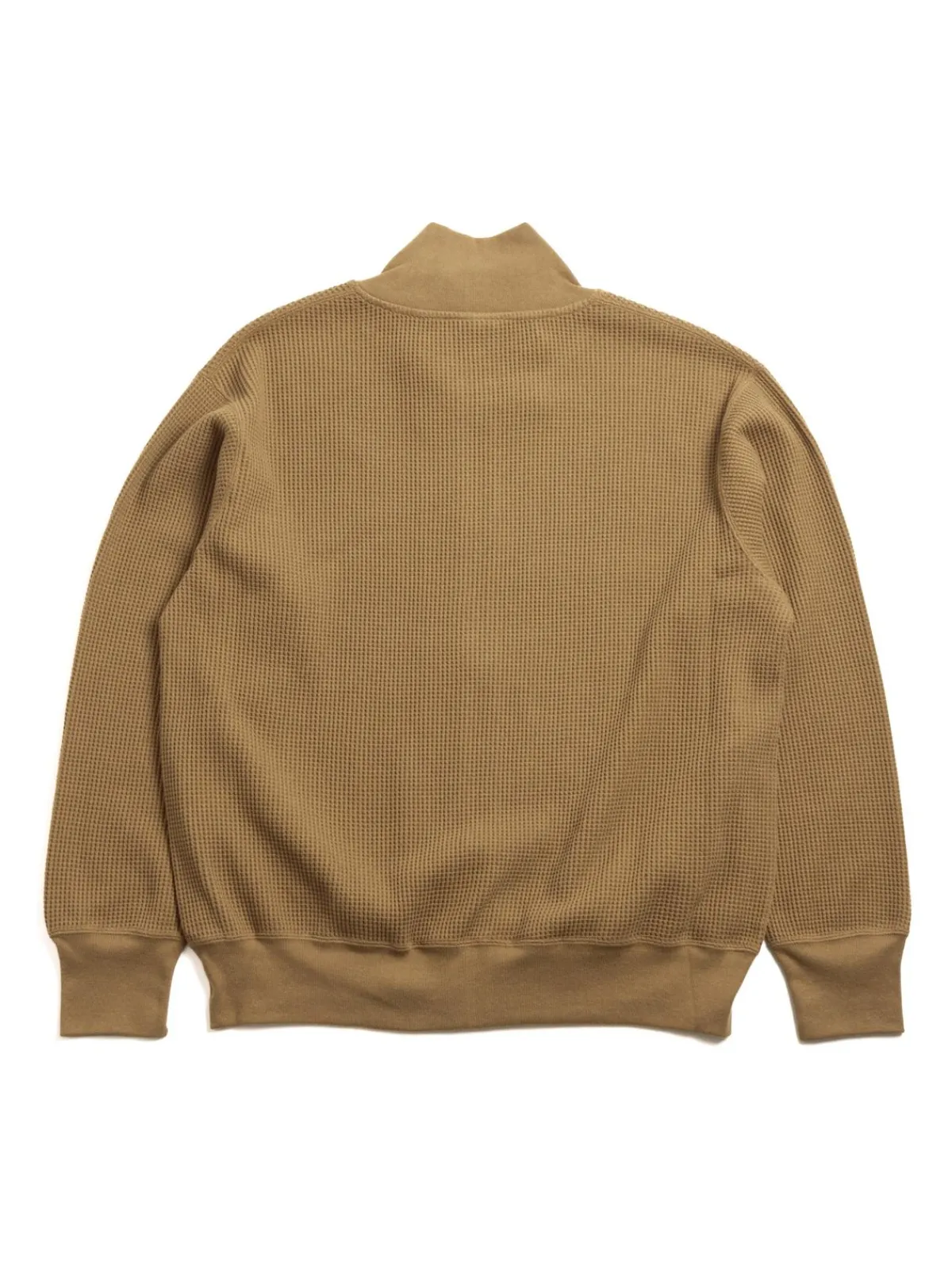 BIG WAFFLE DRIVERS ZIP CARDIGAN COYOTE | *A Vontade Cheap