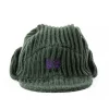 BIRD SHOOTING CAP MERINO WOOL OLIVE | Needles Best