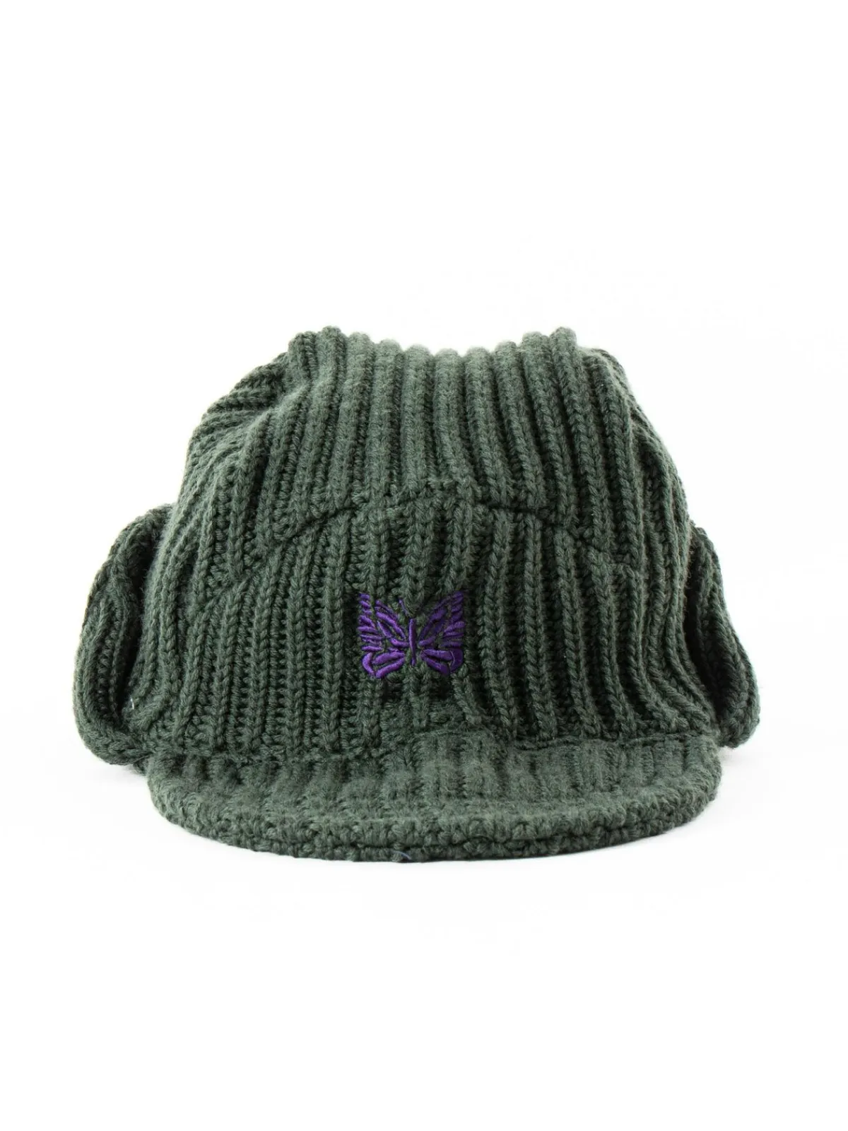 BIRD SHOOTING CAP MERINO WOOL OLIVE | Needles Best