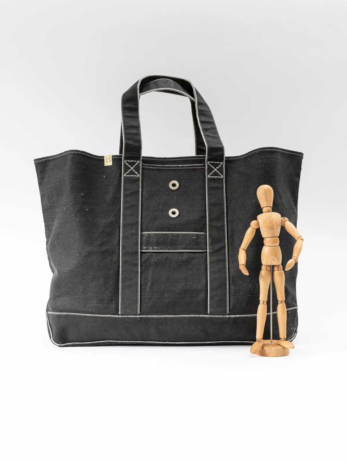 Black Canvas Homer XL Bag | Visvim Sale Cheap