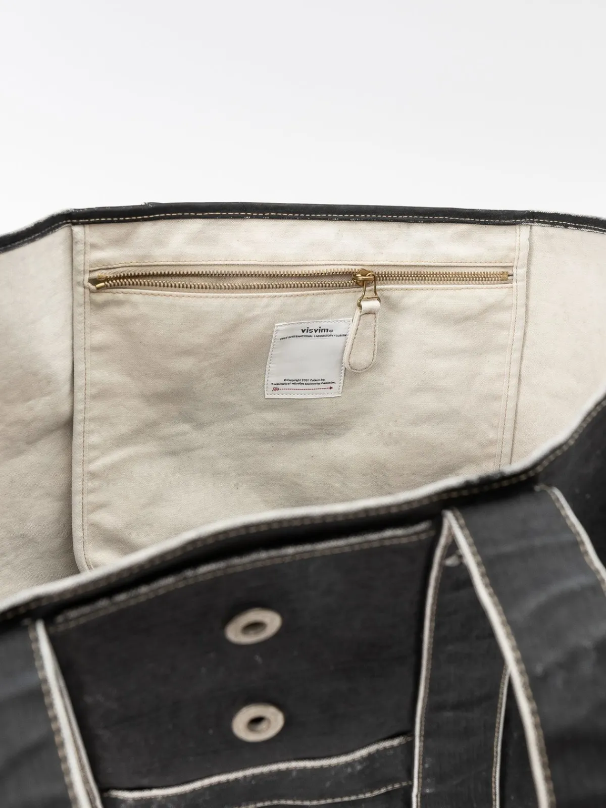 Black Canvas Homer XL Bag | Visvim Sale Cheap