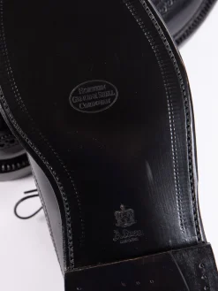 Black Cordovan Long Wing Blucher | Alden for The Bureau Cheap