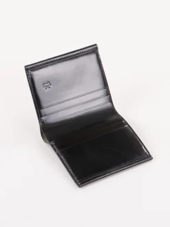 Black Horween Cordovan 3&ndash;3 Wallet | KREIS Best Sale