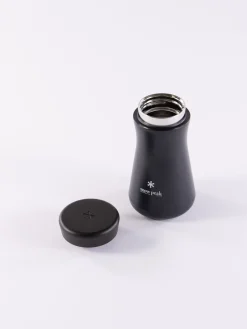 Black TSUZUMI 350 Stainless Vacuum Bottle | Snow Peak Clearance