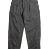 CARLYLE PANT GREY POLY WOOL HERRINGBONE | Engineered Garments Outlet