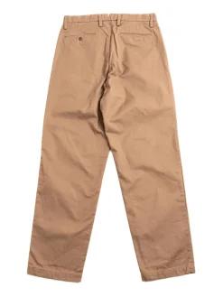 CHINO 2TUCK PANTS BROWN | SEUVAS New