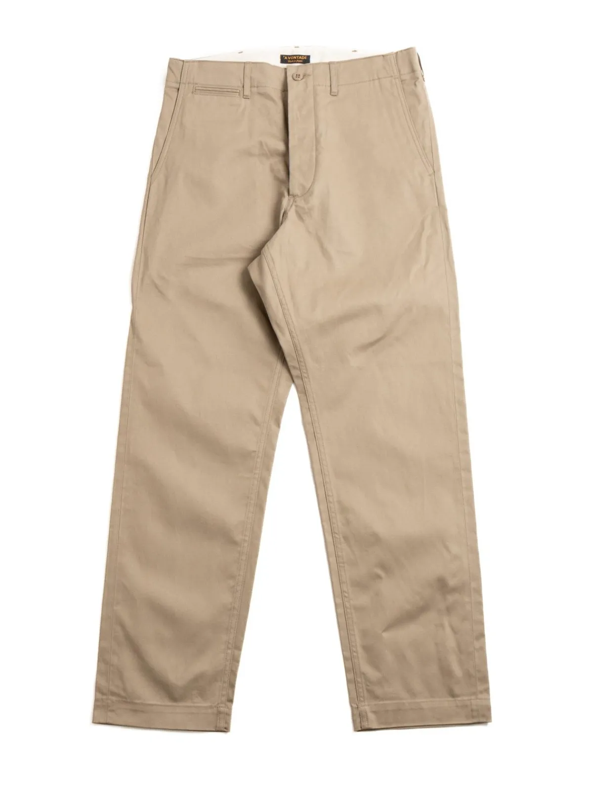ClASSIC CHINO TROUSER KHAKI | *A Vontade Fashion