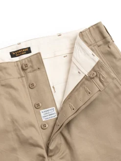 ClASSIC CHINO TROUSER KHAKI | *A Vontade Fashion