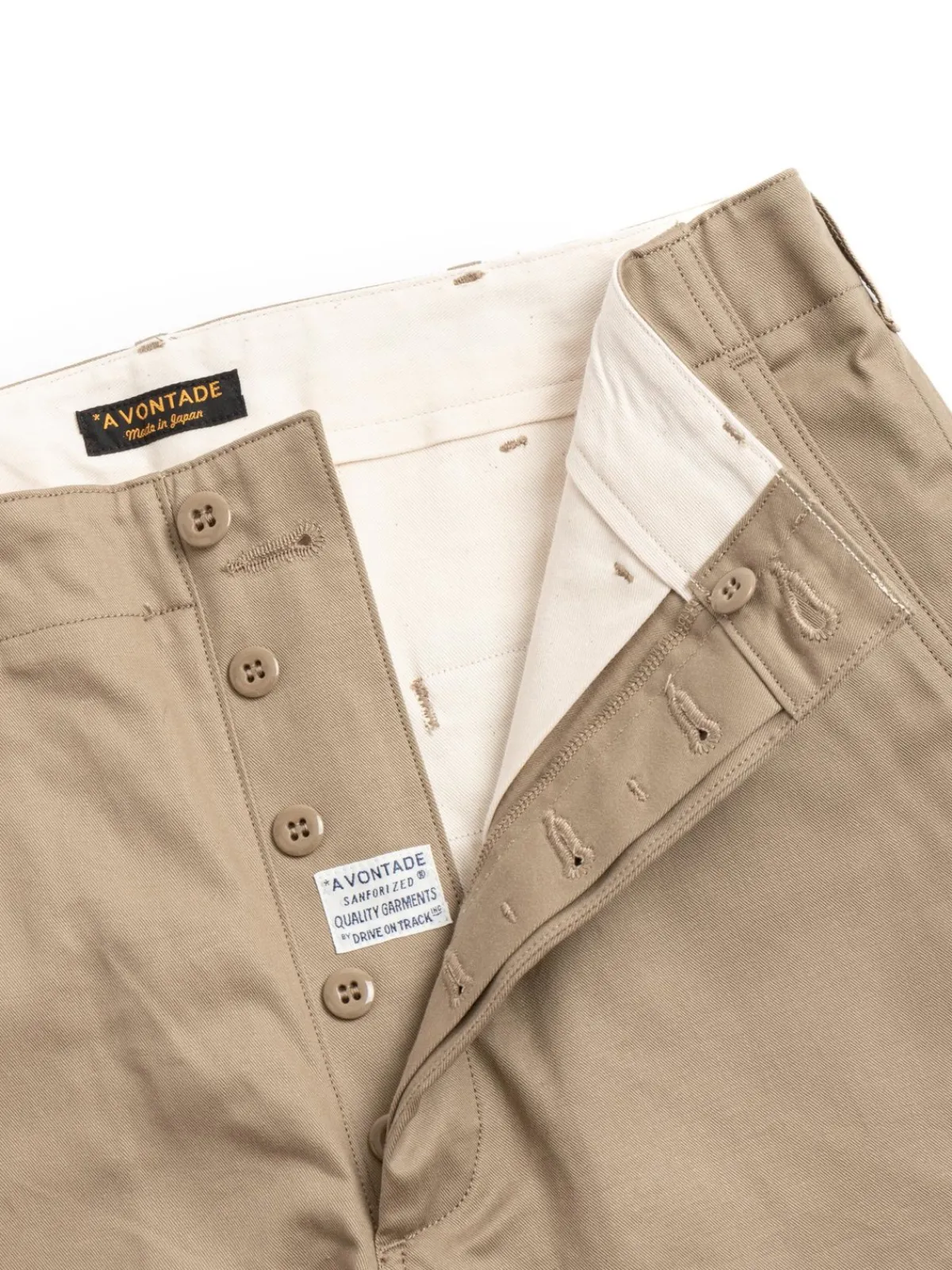 ClASSIC CHINO TROUSER KHAKI | *A Vontade Fashion