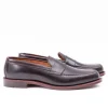 Color 8 Cordovan Leisure Handsewn Moccasin | Alden for The Bureau Cheap