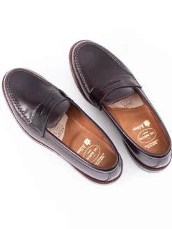 Color 8 Cordovan Leisure Handsewn Moccasin | Alden for The Bureau Cheap