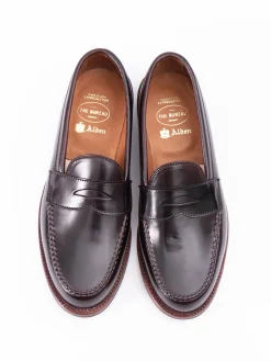 Color 8 Cordovan Leisure Handsewn Moccasin | Alden for The Bureau Cheap