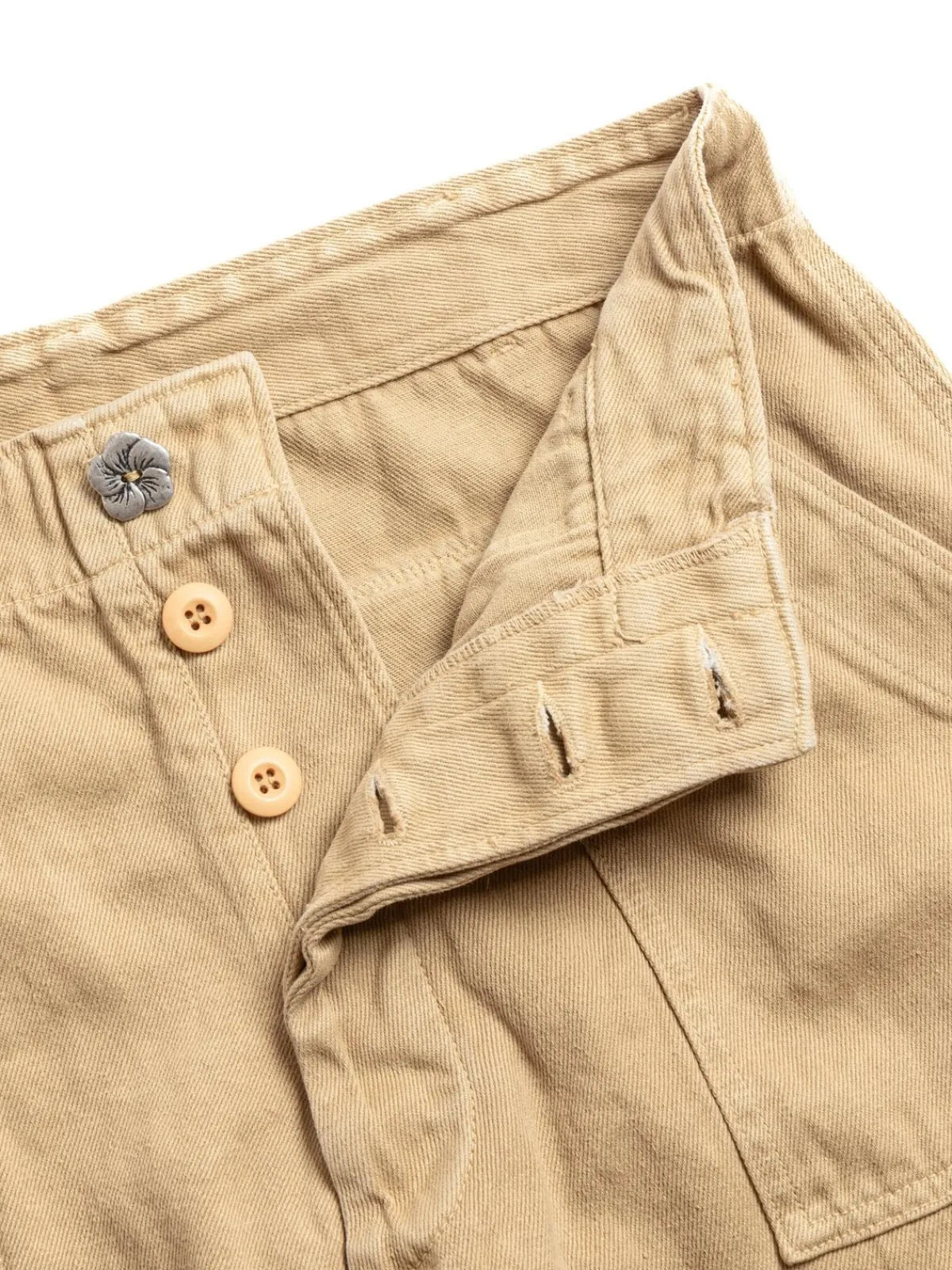 COMMUNITY OF LOVERS HEMP FATIGUE PANTS CLOUD | MONOSTEREO Flash Sale
