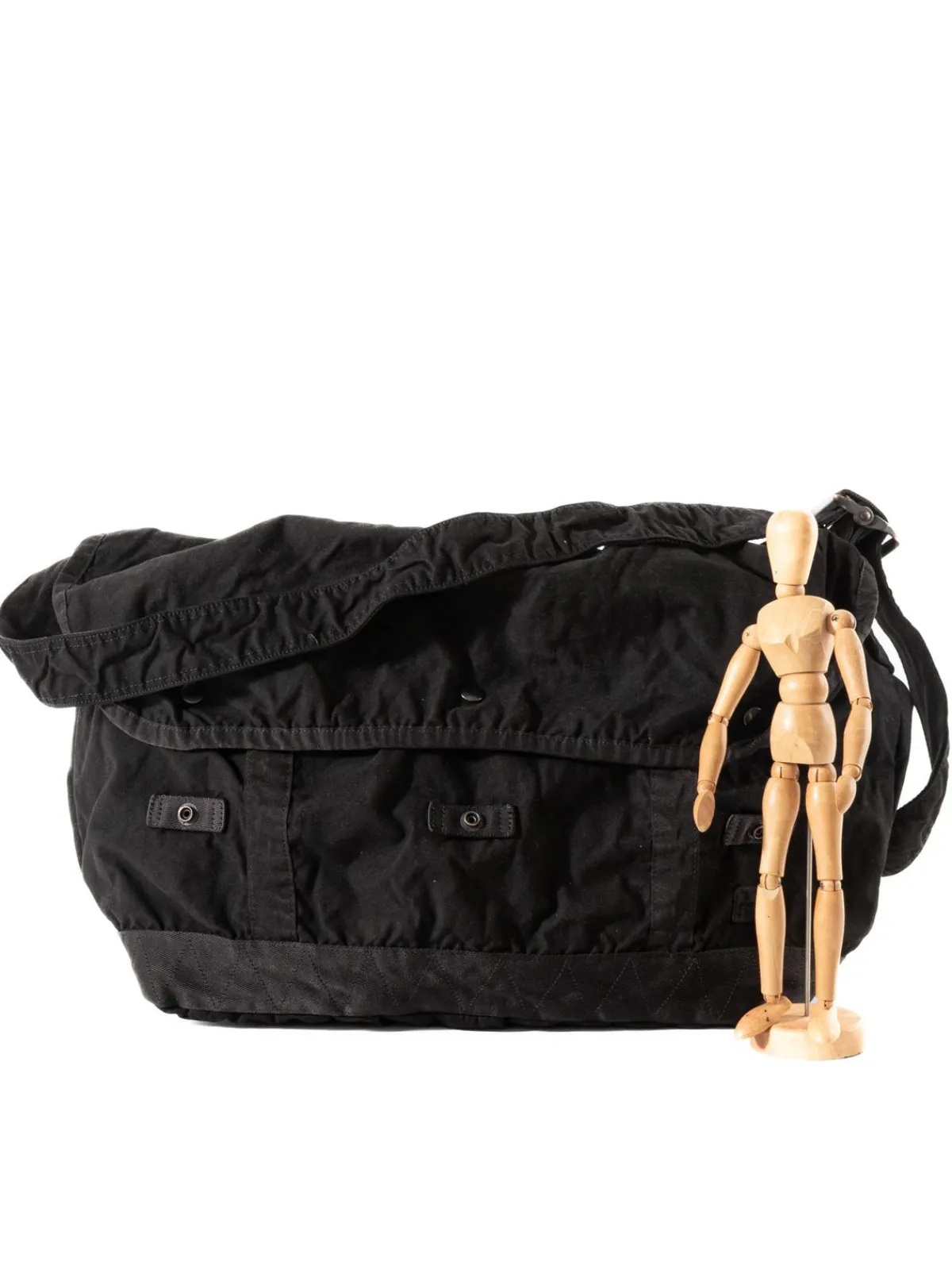 CRAG MESSENGER BAG LARGE BLACK | Porter – Yoshida & Co Ltd Outlet