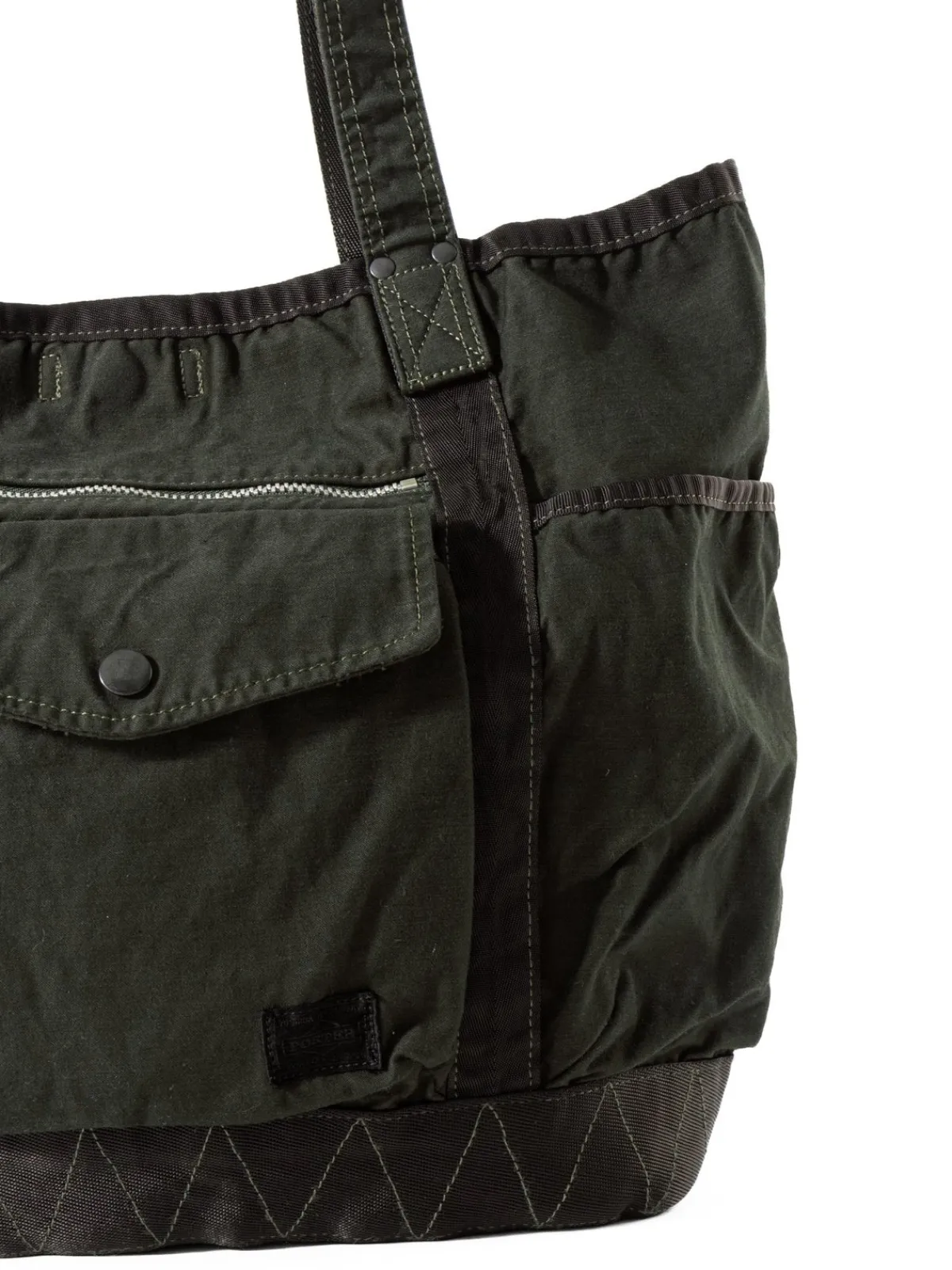 CRAG TOTE BAG KHAKI | Porter – Yoshida & Co Ltd Outlet