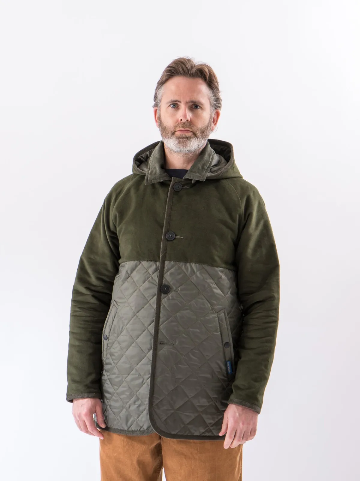 Dark Olive Spilt Denston Jacket | Lavenham Flash Sale