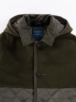 Dark Olive Spilt Denston Jacket | Lavenham Flash Sale