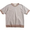 DOTSUME RIB T&ndash;SHIRT SOLID X GRAY BEIGE | Jackman Best Sale