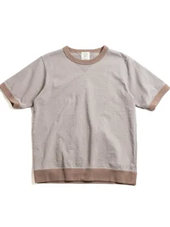 DOTSUME RIB T–SHIRT SOLID X GRAY BEIGE | Jackman Best Sale
