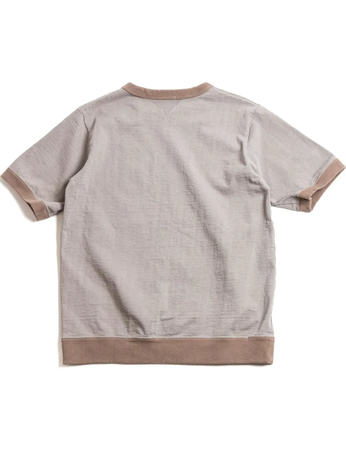 DOTSUME RIB T–SHIRT SOLID X GRAY BEIGE | Jackman Best Sale
