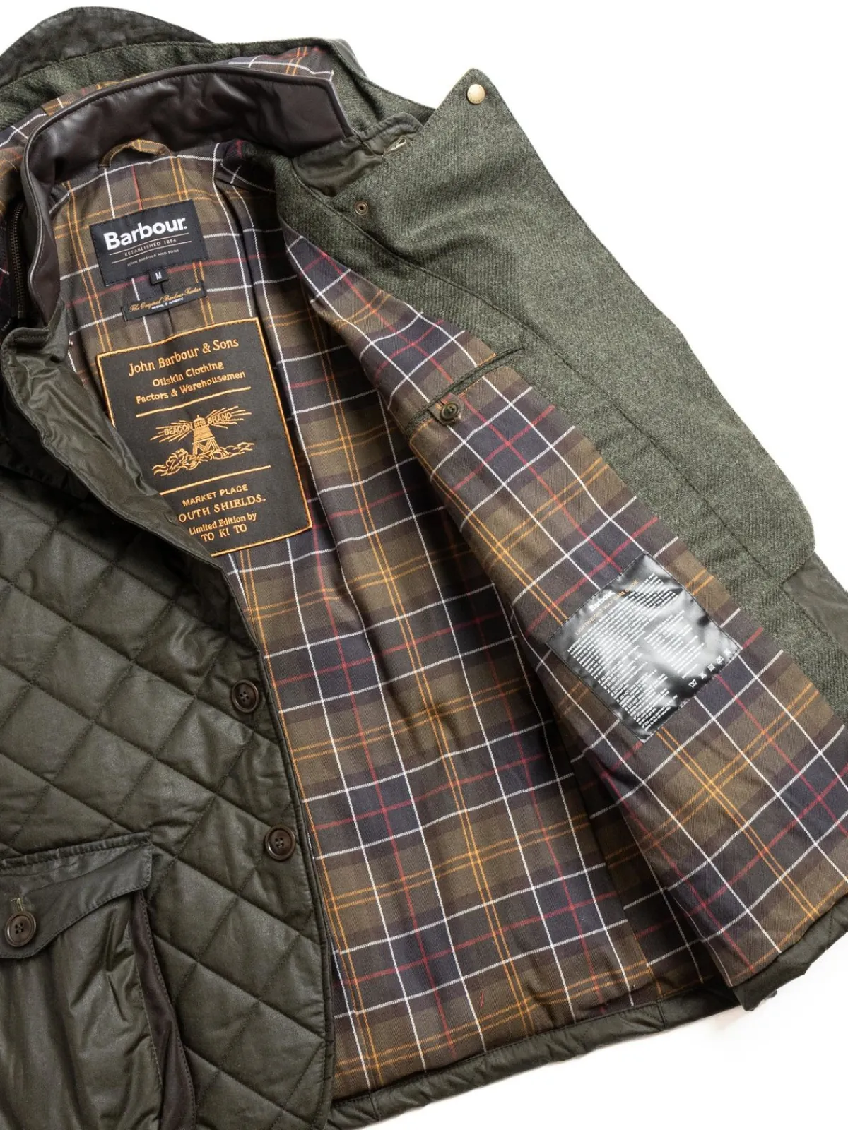 DRIVING QUILTED WAXED JACKET ARCHIVE | BARBOUR X TO KI TO Outlet