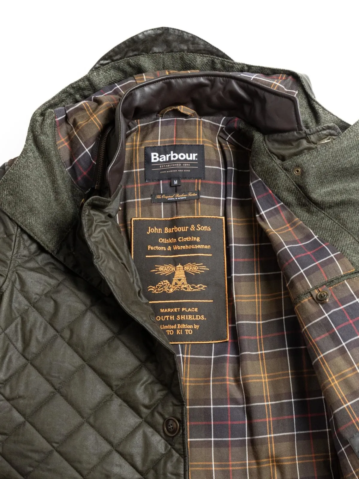 DRIVING QUILTED WAXED JACKET ARCHIVE | BARBOUR X TO KI TO Outlet