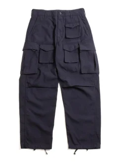 FA PANT DARK NAVY UNIFORM SERGE | Engineered Garments Hot