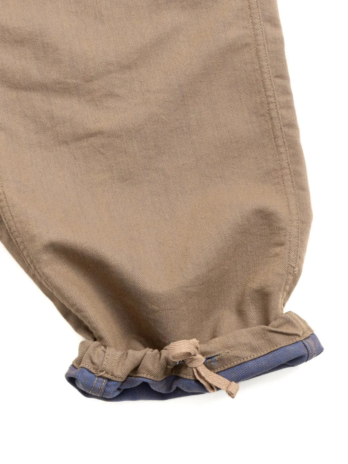 FA PANT KHAKI/BLUE PC IRIDESCENT HEAVY TWILL | Engineered Garments New