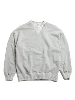 FADED SWEAT CREWNECK FADE SILVER | Jackman Flash Sale