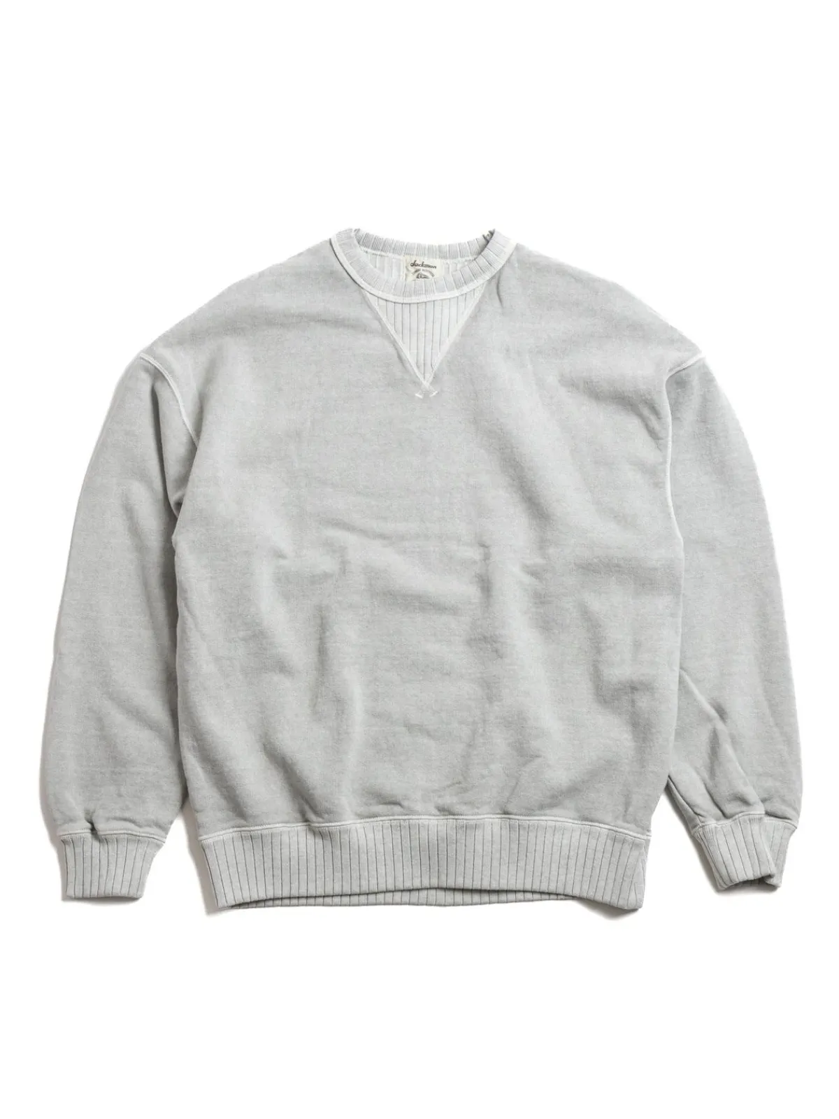 FADED SWEAT CREWNECK FADE SILVER | Jackman Flash Sale