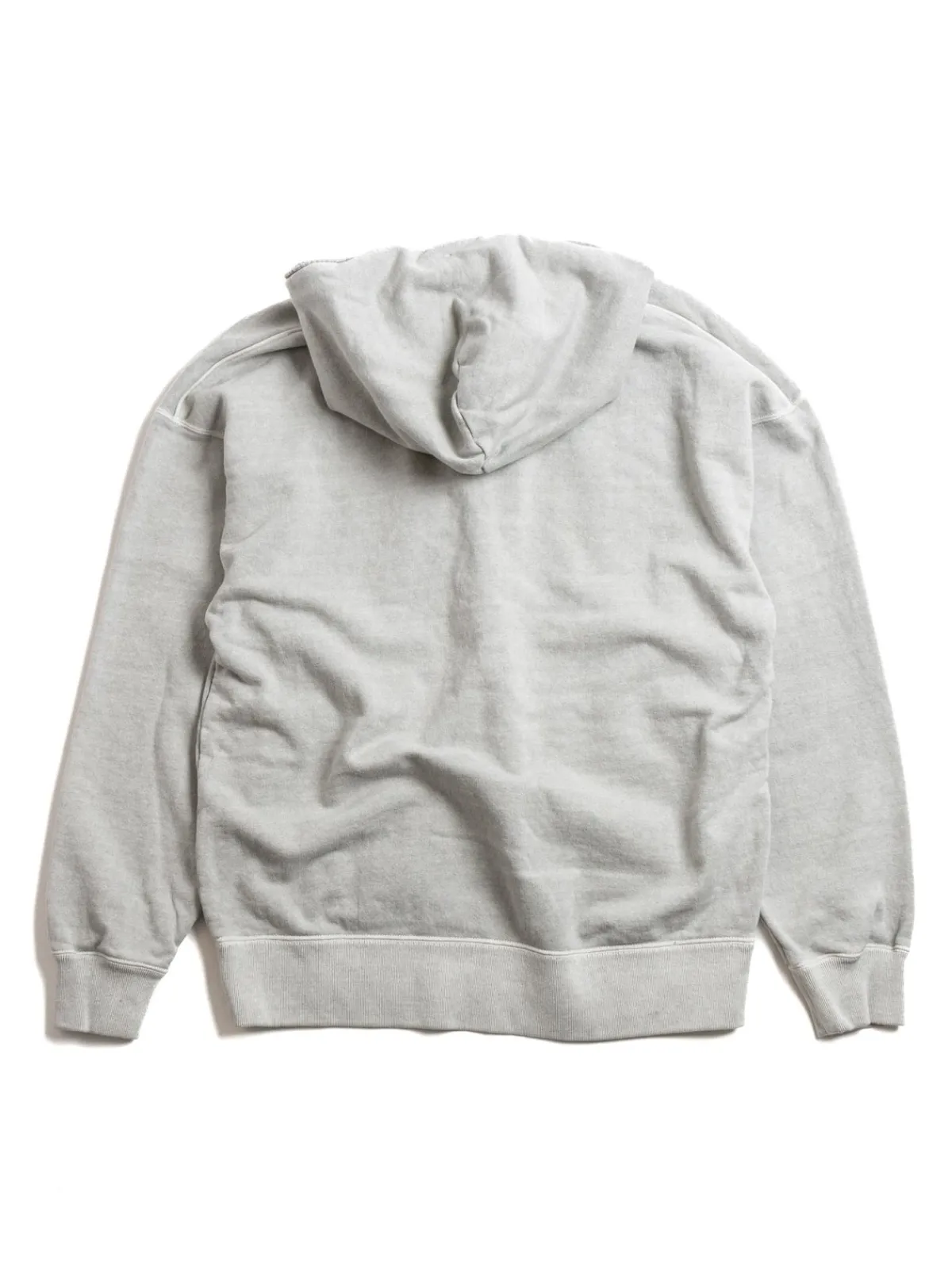 FADED SWEAT PARKA FADE SILVER | Jackman Cheap